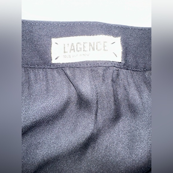 L’AGENCE Sheer Black Top - Picture 5 of 6